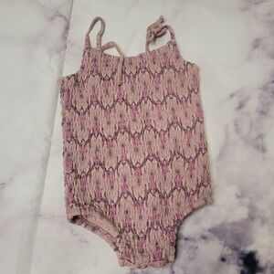 Kate Quinn Smocked Tie Ruched Bodysuit
